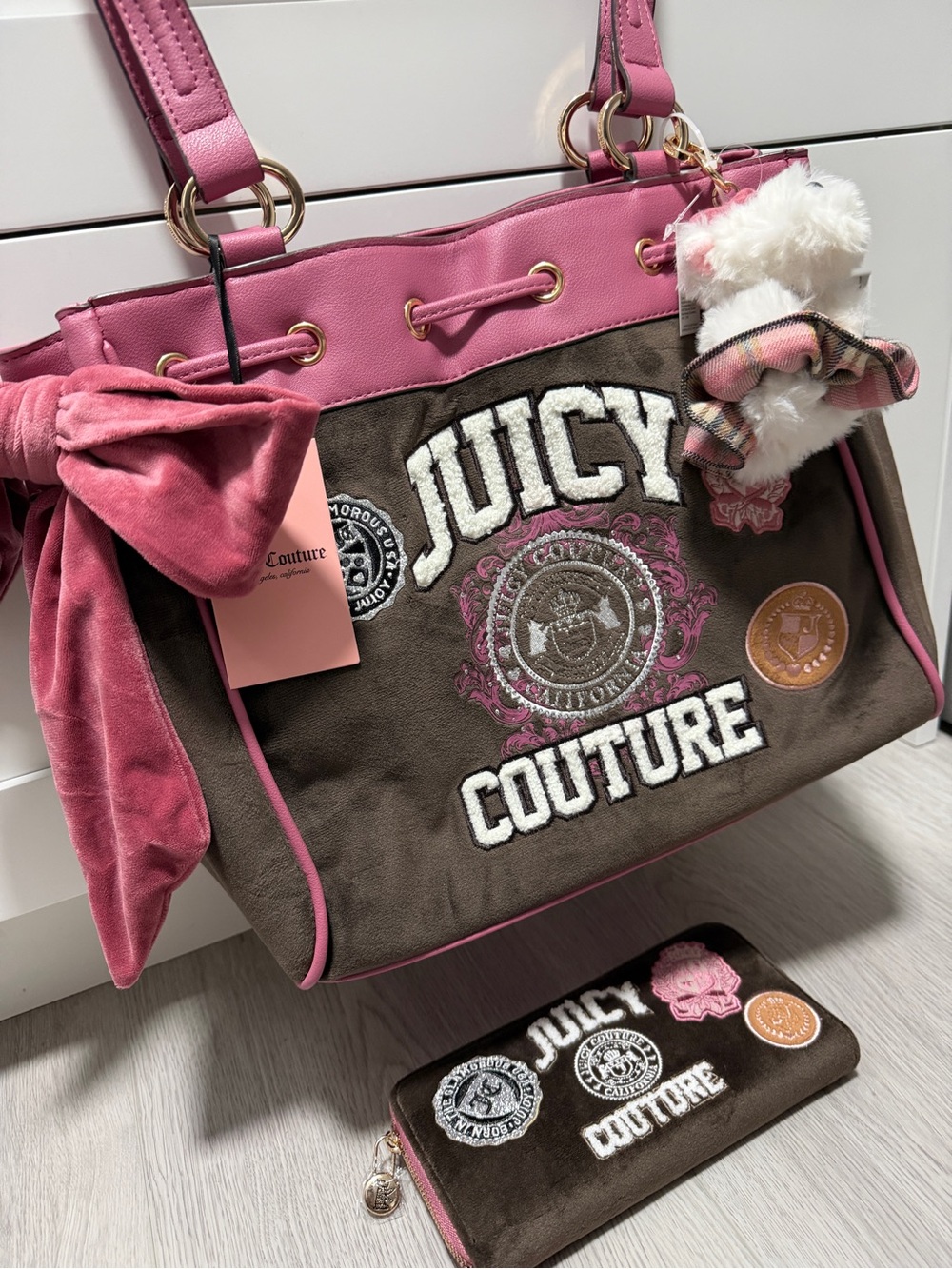 🎀🐻New Daydreamer🐻🎀 Juicy Couture w/Matching Wallet - Picture 2 of 4